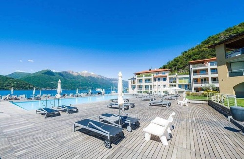 Maccagno Apartment | Lake Maggiore rental with pool