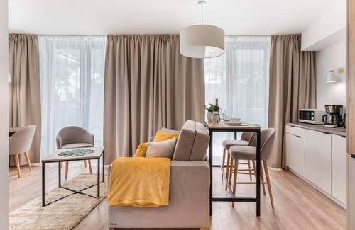 Mielno Apartment | Jantaris A10 | Studio by the Beach | A/C | Balcony