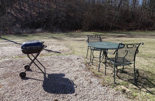 Mount Ida Apartment | JI4, King Guest Room at the Joplin Inn at entrance to the resort by RedAwning
