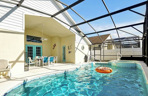 Windsor Palms House | JUST RENOVATED!✦Spacious✦Clean✦Private True South Pool/Spa✦5 Miles to Disney