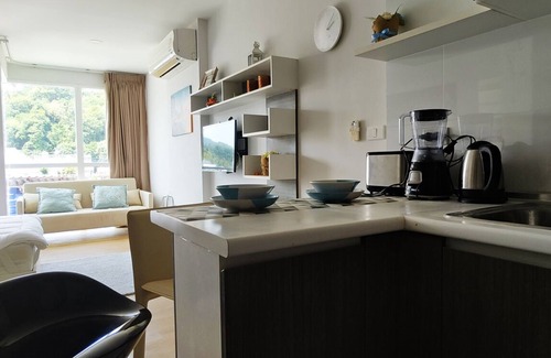 Kata Apartment | Kata Beach Ozone Superb Fully Equipped Studio Kitchen Washing Machine air con