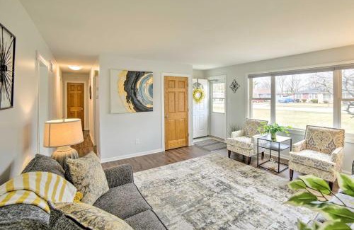 Portage House | Kayaks and Fire Pits Waterfront Portage Getaway!