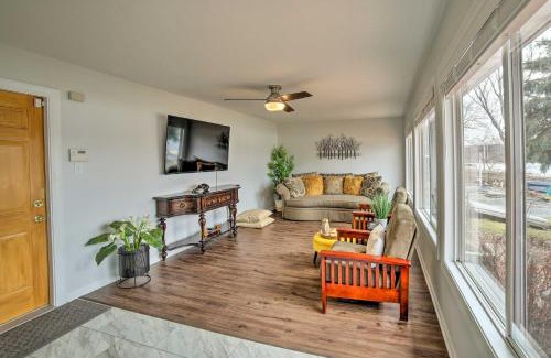 Portage House | Kayaks and Fire Pits Waterfront Portage Getaway!