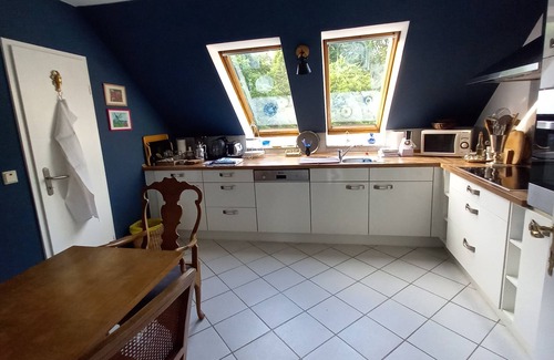 Hollige Apartment | "Keiler und Rosen" in Hollige, Walsrode, 2 bedrooms, 1 living room, large kitchen, barbecue