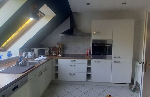 Hollige Apartment | "Keiler und Rosen" in Hollige, Walsrode, 2 bedrooms, 1 living room, large kitchen, barbecue