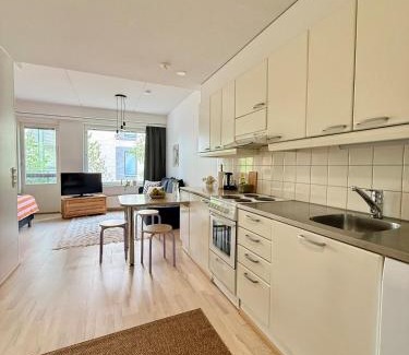 Kuusamo Apartment | Keskustan Helmi saunalla 33m2 ilm P-paikka