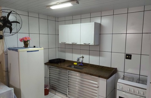 Praia Grande Apartment | KitNet on the sand 2 minutes walk from the beach