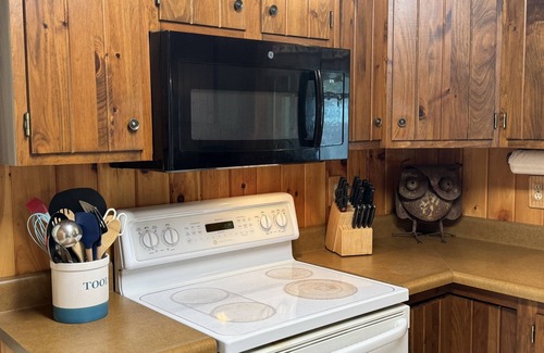 Milford House | Knotty Pine - Private cabin nestled in the woods, fire pit, near CDP/ASV