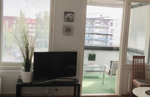 Lahti Apartment | Kotimaailma KotikaksioMallask saunalla