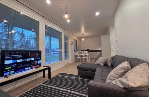 Seinajoki Apartment | Kotimaailma - New terraced house with private Sauna