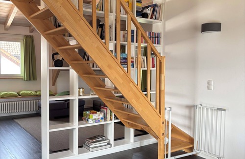 Ahrweiler Apartment | Kräuterberg vacation apartment, modern attic apartment with vineyard view in the Ahr valley