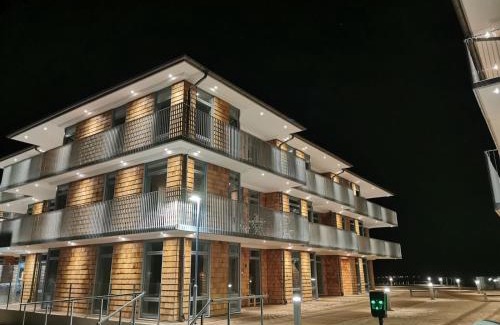 Aahus Apartment | Lägenhet på stranden i Åhus med havsutsikt och närhet till Spa & utomhuspool