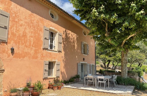 Cotignac Ski Chalet | L'Alérie, gorgeous bastide Provençale, charm and peaceful, private pool and tennis court