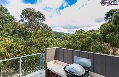 Lorne House | L'VISTA LORNE - Peaceful Location, Luxury Family Holiday House Adjoining Forest.