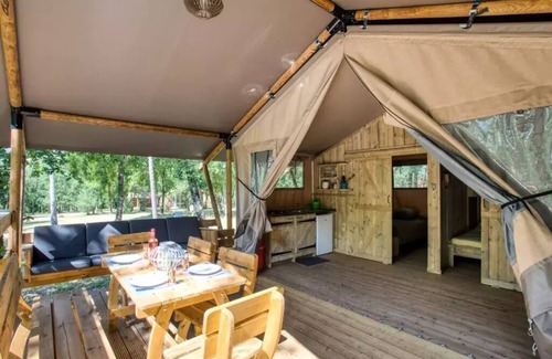 Daglan House | La Peyrugue Campsite * - Mobile Home Nirvana Air-conditioned 4 rooms 6 people
