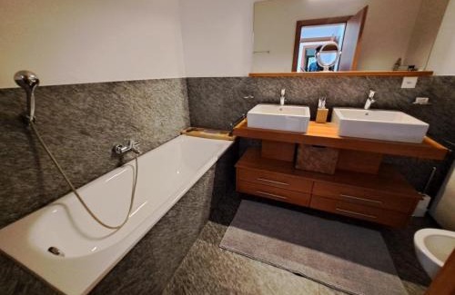 Laax Apartment | Laax Alpine Lodge by Quokka 360 - terrace with magnificent mountain views