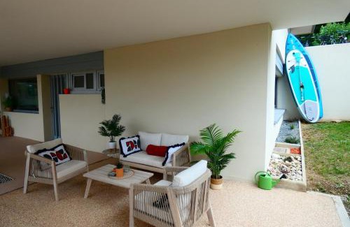 Bilieu Apartment | LAC CASA 60' Sixties-style flat with terrace overlooking the lake 300 m