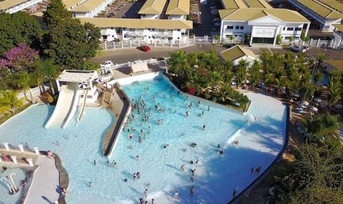 Jardim Paraiso Apartment | Lacqua diroma Caldas Novas Park aquático 24h com cozinha R