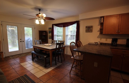 Monticello Ski Chalet | Lake Cumberland vacation home, overlooking private fishing pond