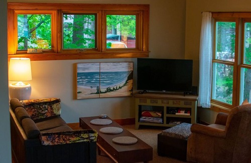 Chassell House | Lake House with private sandy beach.