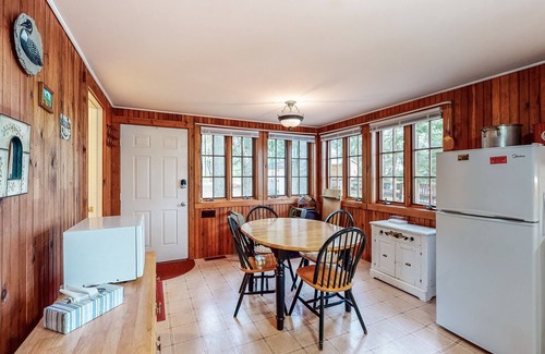 Raymond Cottage | Lakefront cabin with private dock, 2 kayaks & panoramic views