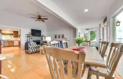 Alanson House | Lakefront Cottage Near Snowmobiling and Nubs Nob!