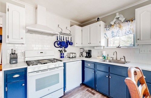 The Bays House | Lakefront four season home w/private beach, boat slip, dock, & fishing kayaks