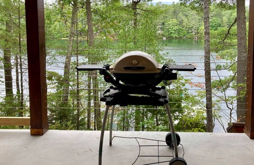 Oxford Cabin | Lakefront home with lovely lake views - one mile from the casino