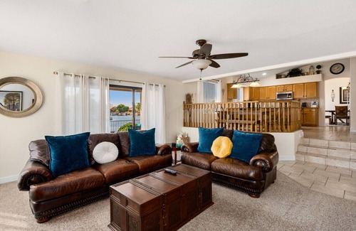 Arrowhead Lakes House | Lakefront Oasis | Pool, Spa + BBQ Patio