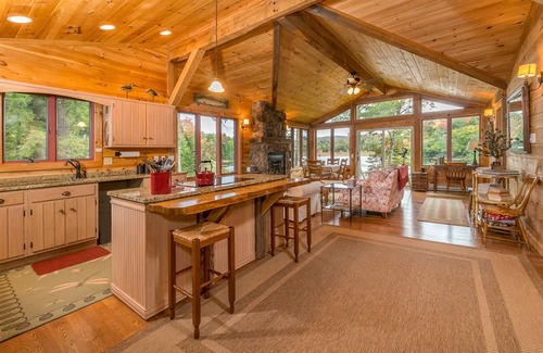 Arietta Cabin | Lakefront Privacy with Boats & Views