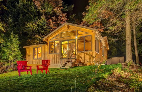 Arietta Cabin | Lakefront Privacy with Boats & Views