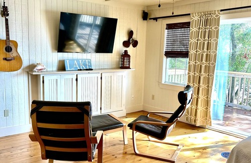 Pointblank Cabin | Lakeside Cabin With Your Own Personal Sandy Beach and Expansive Lake View