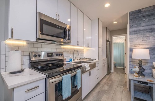 Bridgman Condo | Lakeside Serenity Villa with Private Patio