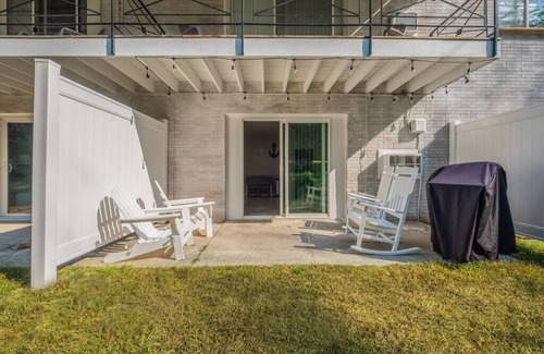 Bridgman Condo | Lakeside Serenity Villa with Private Patio