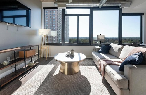 Baileys Crossroads Apartment | Landing | Chic 1BD, Gym, Game Room