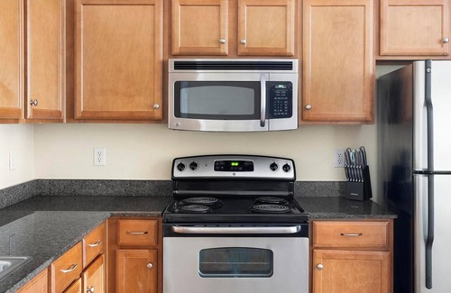 Sweetbriar Apartment | Landing | Chic 2BD, Pool, Courtyard