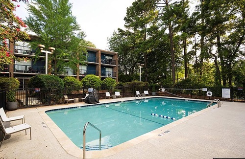 Northeast Raleigh Apartment | Landing | Stylish Studio, Gym, Pool