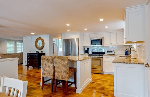 West Hyannisport House | Large, air-conditioned home with 3 decks & yard - 3/4 mile to Covell's Beach