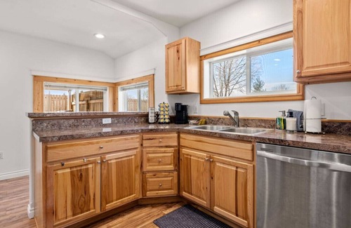 Lewiston House | Large Fenced Yard and Outdoor Patio