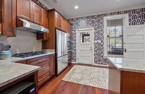 Midtown House | Large home with patio, fire pit and chefs kitchen