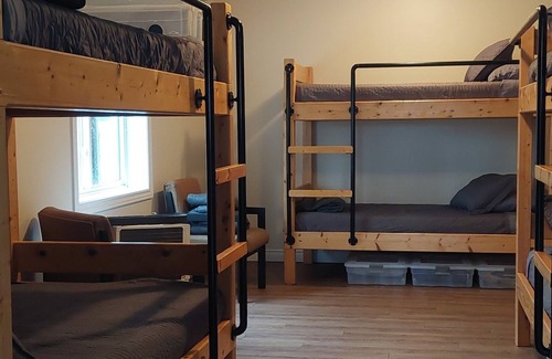 Prince County Cabin | Large pet friendly retreat with tons of room for large groups.