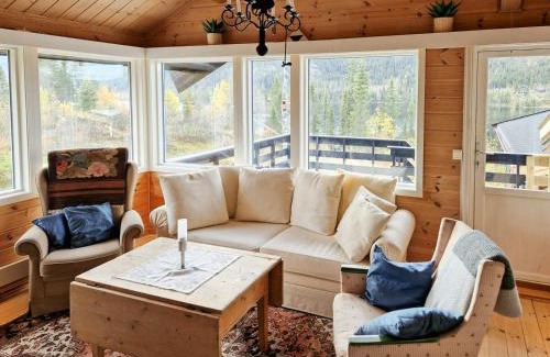Steinsetbygdi House | Large Secluded Cabin With Spa And View In Valdres