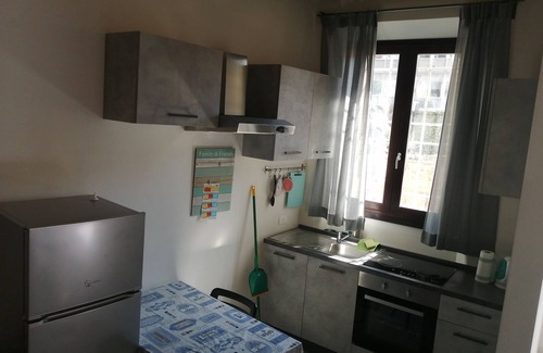 Faenza Apartment | Large studio apartment with separate rooms