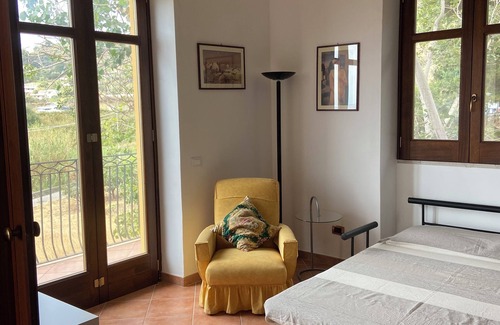 Lipari Historic Centre Villa | Large villa with panoramic sea view