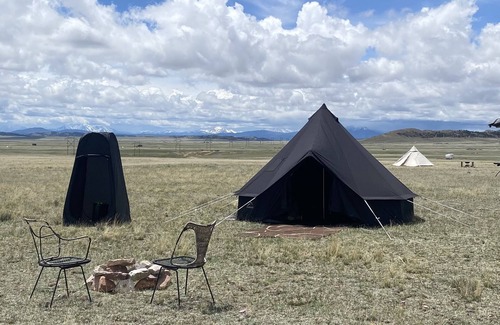 Hartsel RV Rental | Large Yurt Tent w Views, Firepit & Easy Access To Reservoir