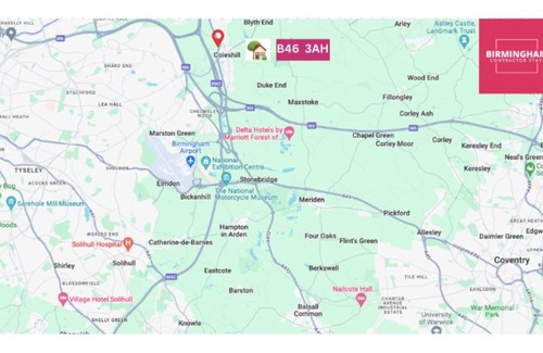 Coleshill Apartment | LAST-MINUTE NEC Caravan Show Availability - 3 Bedrooms with 4 Separate Beds