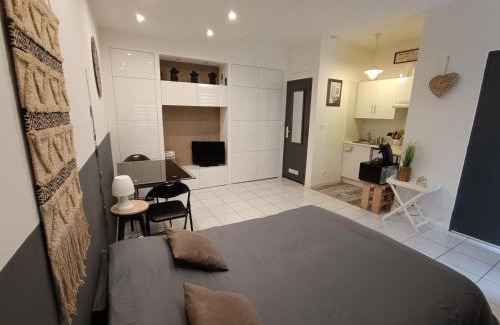 Marseillan Apartment | Le Colonel, Studio au Cœur du village en rez-de-chaussée d'une ancienne maison