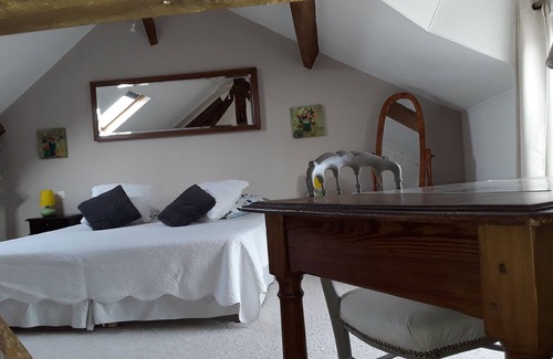 Tour-en-Sologne House | Le four à pain-Duplex-Ensuite with Bath-Comfort-Garden view