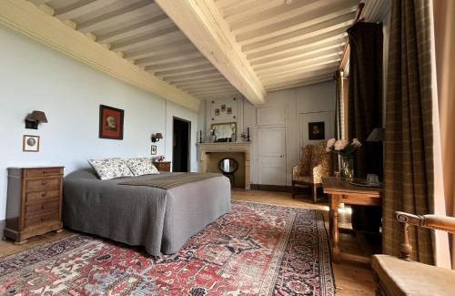 Saint-Julien-de-Civry House | Le gîte Damas du Château de Vaulx