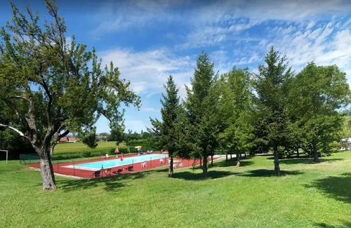 La Balme-de-Sillingy Ski Chalet | Le Logis de Papy (4p) Terrace-Community pool